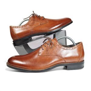Stacy Adams Dickinson Cap Toe Oxfords Men's 7.5 Tan Brown 24956-221